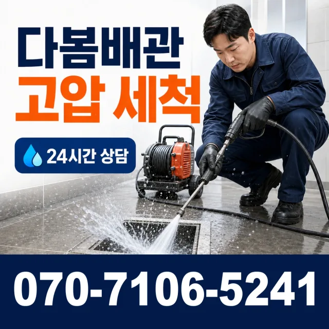 전남광주 여수시 덕충길 하수구막힘뚫기 상담 이미지 4